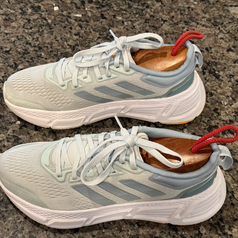 Adidas Ultra Boost Women’s Size 8M Athletic Shoes Mint Green & White - Picture 11 of 14